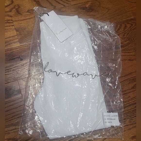 NWT! Lovewave Luca Leggings White XS - Picture 3 of 3